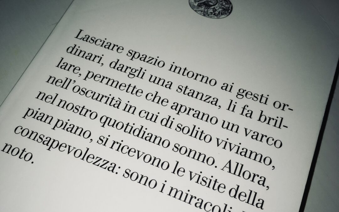 Il silenzio è cosa viva